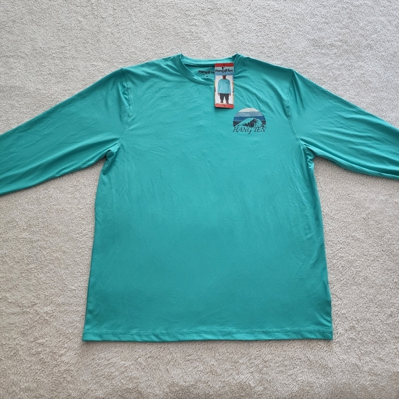 Hang Ten Other - Hang Ten UPF 50+ Long Sleeve Sun Tee, Men's Size Medium, NWT - Green